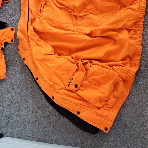 Preowned, Black/Orange hunting coat. - Picture 2 of 13